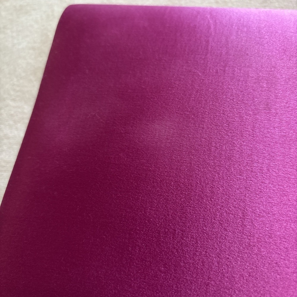 PHILIP TREACY LONDON ELEGANT CLASSIC LARGE PINK FLAP SILK CLUTCH BAG Formal - Picture 4 of 16
